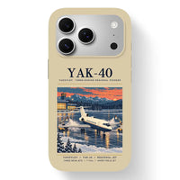 Thumbnail for Yakovlev Yak-40 - Poster - MagSafe iPhone 17 Pro - Beige