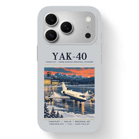 Thumbnail for Yakovlev Yak-40 - Poster - MagSafe iPhone 17 Pro - Light Gray