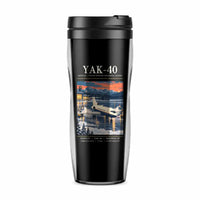 Thumbnail for Yakovlev Yak-40 - Poster - Plastic (No Holder) - Black