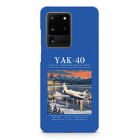 Thumbnail for Yakovlev Yak-40 - Poster - Samsung Case - Blue