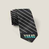 Thumbnail for Yakovlev Yak-40 - Stripe - Tie - Black