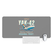 Thumbnail for Yakovlev Yak-42D - Cartoon - Desk Mat - Gray