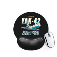 Thumbnail for Yakovlev Yak-42D - Cartoon - Ergonomic Mouse Pad - Black