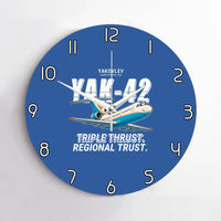 Thumbnail for Yakovlev Yak-42D - Cartoon - No Frame - Blue