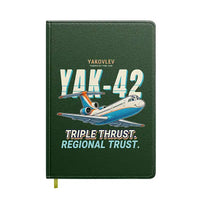 Thumbnail for Yakovlev Yak-42D - Cartoon - Notebook - Dark Green
