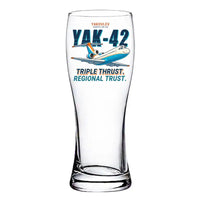 Thumbnail for Yakovlev Yak-42D - Cartoon - Pilsner Beer Glass