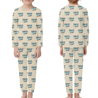 Thumbnail for Yakovlev Yak-42D - Children Pajamas - Original Pattern - Beige