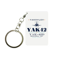 Thumbnail for Yakovlev Yak-42D - Heritage - Key Chain - White