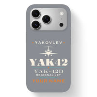 Thumbnail for Yakovlev Yak-42D - Heritage + Name - MagSafe iPhone 17 Pro - Gray