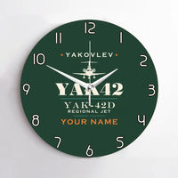 Thumbnail for Yakovlev Yak-42D - Heritage + Name - No Frame - Dark Green
