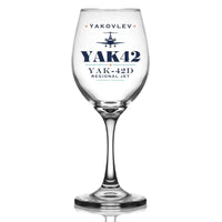Thumbnail for Yakovlev Yak-42D - Heritage - Wine Glass