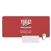 Thumbnail for Yakovlev Yak-42D - Original - Desk Mat - Red