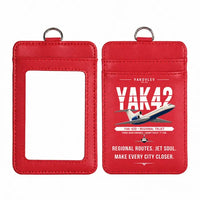 Thumbnail for Yakovlev Yak-42D - Original - ID Card Holder - Red