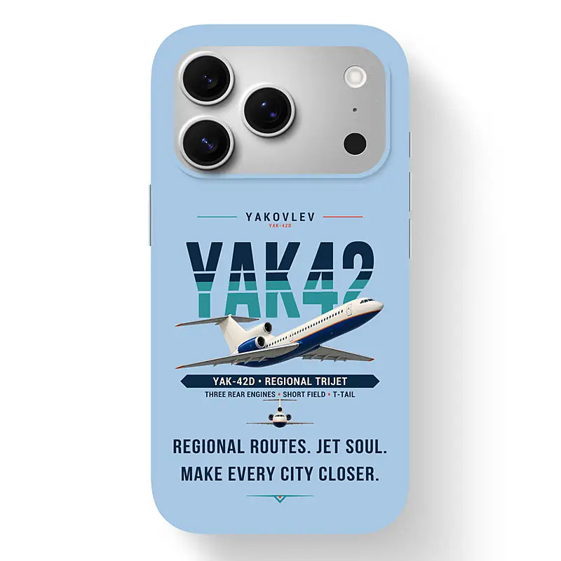 Yakovlev Yak-42D - Original - MagSafe iPhone 17 Pro - Light Blue
