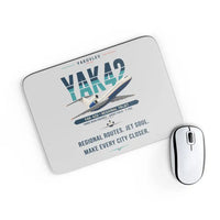 Thumbnail for Yakovlev Yak-42D - Original - Mouse Pad - Light Gray