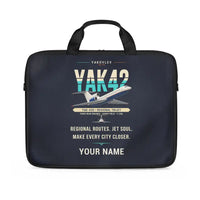 Thumbnail for Yakovlev Yak-42D - Original + Name - Laptop Bag