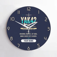 Thumbnail for Yakovlev Yak-42D - Original + Name - No Frame - Navy Blue