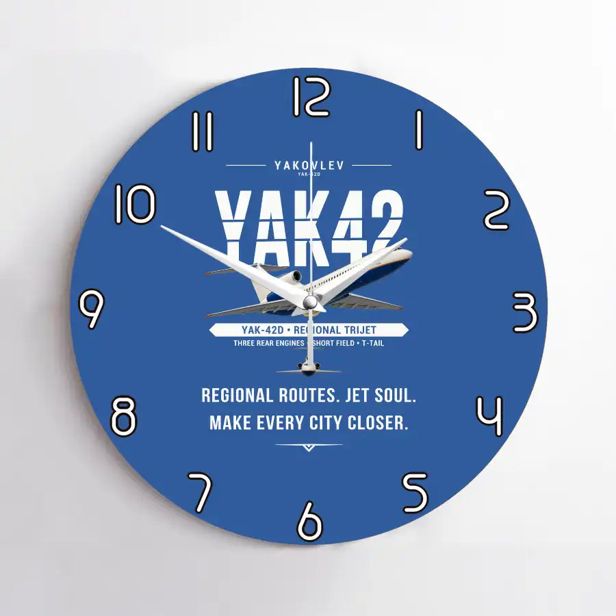 Yakovlev Yak-42D - Original - No Frame - Blue
