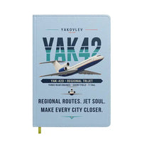 Thumbnail for Yakovlev Yak-42D - Original - Notebook - Light Blue