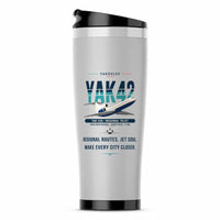 Thumbnail for Yakovlev Yak-42D - Original - Stainless Steel (No Holder) - Light Gray