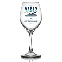 Thumbnail for Yakovlev Yak-42D - Original - Wine Glass