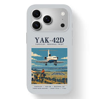 Thumbnail for Yakovlev Yak-42D - Poster - MagSafe iPhone 17 Pro - Light Gray