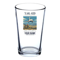 Thumbnail for Yakovlev Yak-42D - Poster + Name - Beer & Water Glass