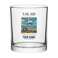 Thumbnail for Yakovlev Yak-42D - Poster + Name - Special Whiskey Glass