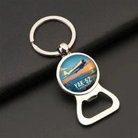 Thumbnail for Yakovlev Yak-52 - 3D - Bottle Opener Key Chain - Full Print