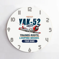 Thumbnail for Yakovlev Yak-52 - Cartoon + Name - No Frame - White
