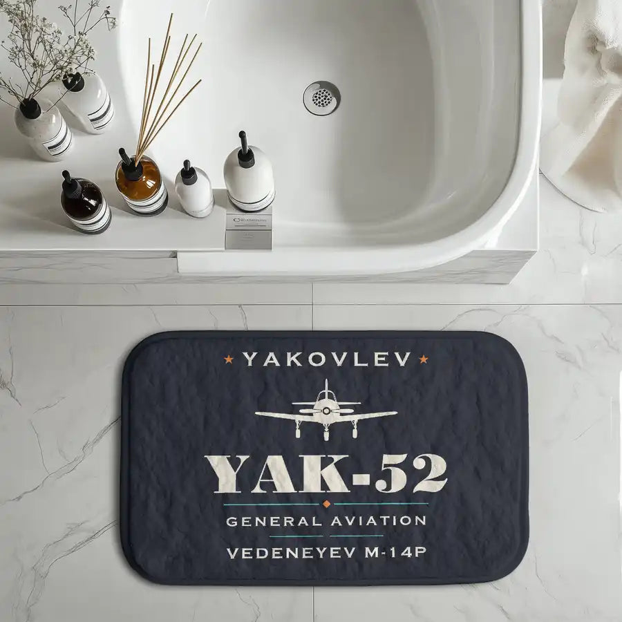Yakovlev Yak-52 - Heritage - Bath Mat