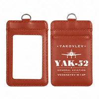 Thumbnail for Yakovlev Yak-52 - Heritage - ID Card Holder - Light Brown