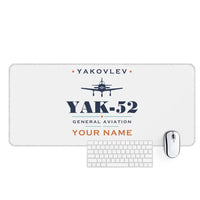 Thumbnail for Yakovlev Yak-52 - Heritage + Name - Desk Mat - White