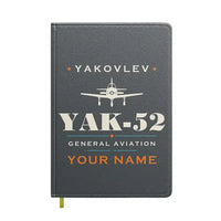 Thumbnail for Yakovlev Yak-52 - Heritage + Name - Notebook - Gray