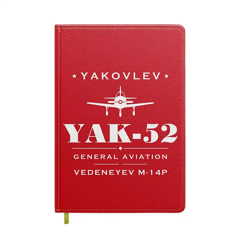 Yakovlev Yak-52 - Heritage - Notebook - Red