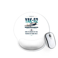 Thumbnail for Yakovlev Yak-52 - Original - Ergonomic Mouse Pad - White