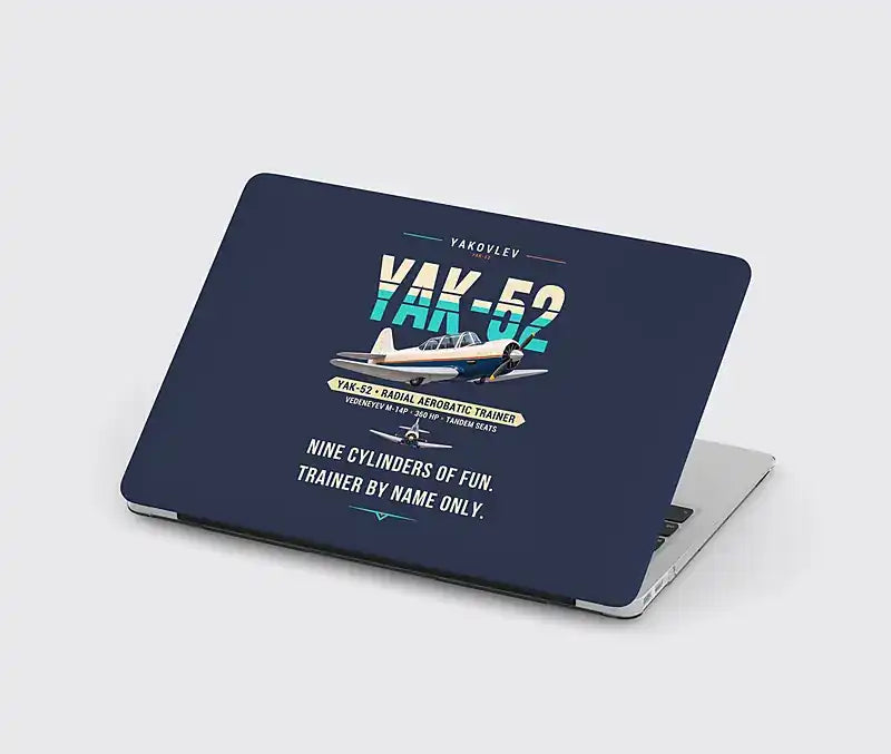 Yakovlev Yak-52 - Original - MacBook Case - Navy Blue