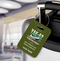 Thumbnail for Yakovlev Yak-52 - Original + Name - Luggage Tag - Green Army