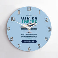 Thumbnail for Yakovlev Yak-52 - Original + Name - No Frame - Light Blue