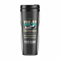 Thumbnail for Yakovlev Yak-52 - Original + Name - Plastic (No Holder) - Gray