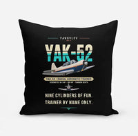 Thumbnail for Yakovlev Yak-52 - Original - Pillow - Black