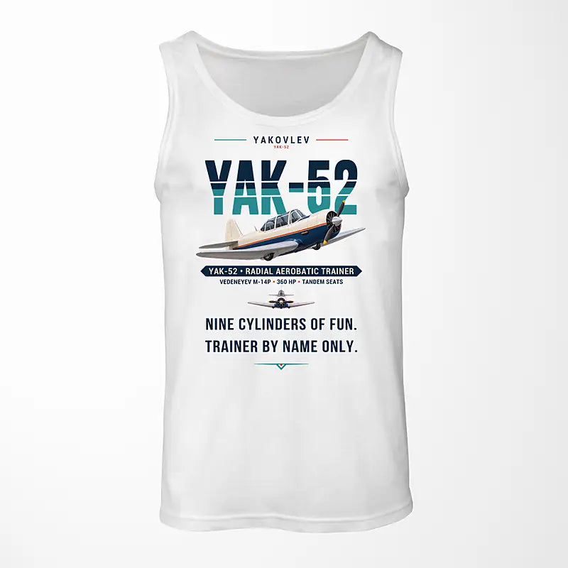 Yakovlev Yak-52 - Original - Tank Top - White