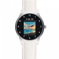 Thumbnail for Yakovlev Yak-52 - Poster - Leather Strap - White Leather Strap