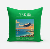 Thumbnail for Yakovlev Yak-52 - Poster - Pillow - Green