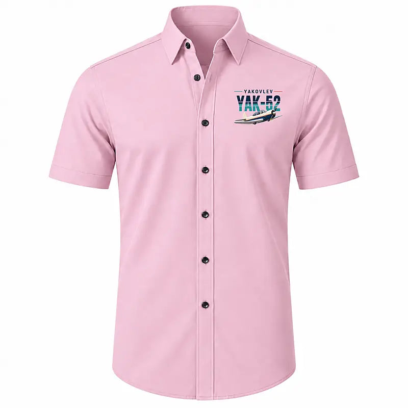 Yakovlev Yak-52 - Short Sleeve Shirt - Original - Pink