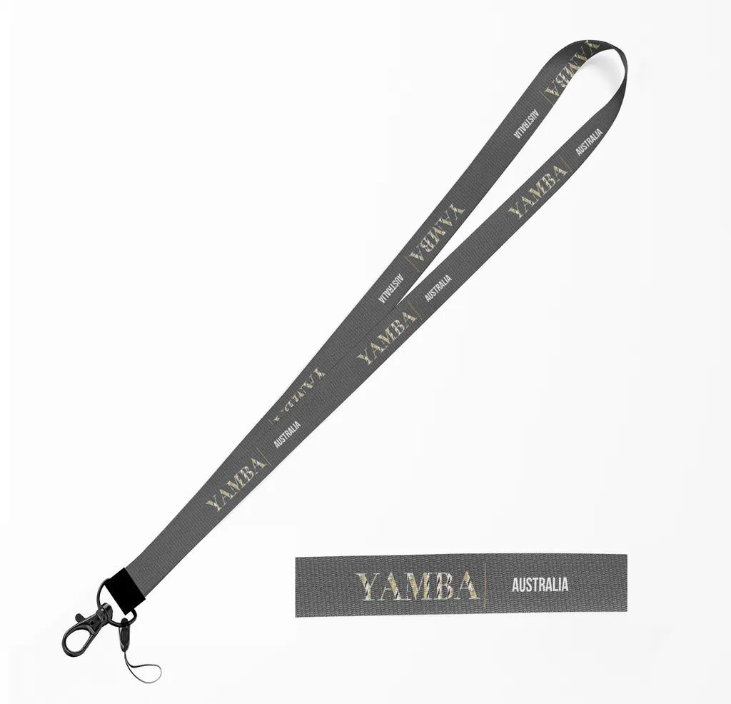 Yamba City Series lanyard - gray