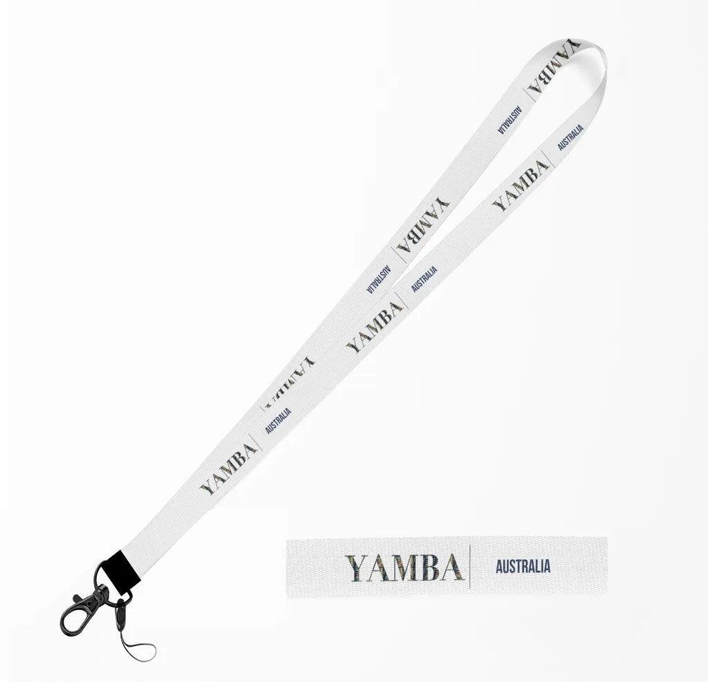 Yamba City Series lanyard - white