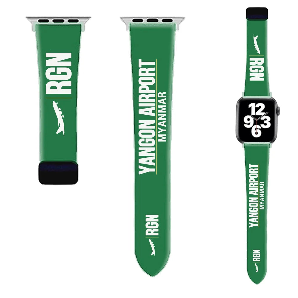 WBV6 | Yangon International Airport RGN | Green (Magnetic Band)