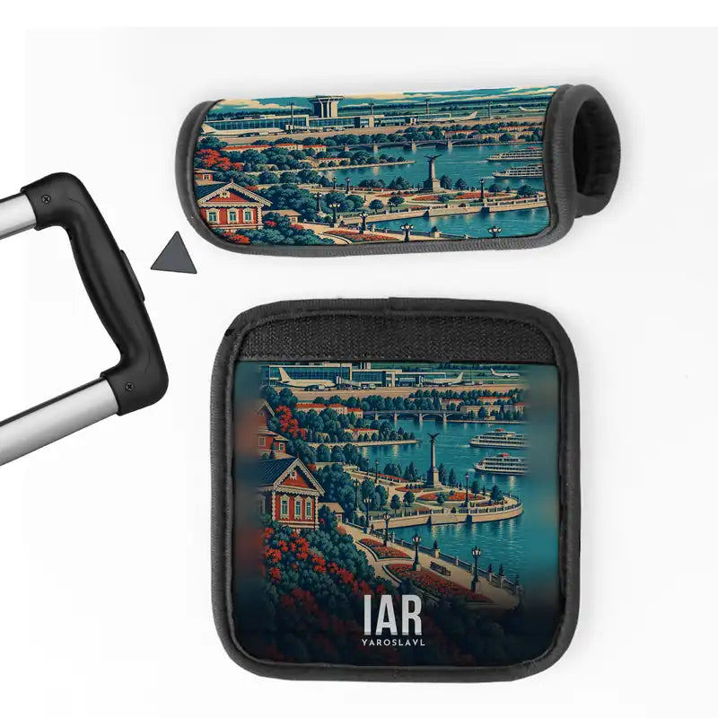 Yaroslavl Tunoshna International Airport (IAR) Luggage Handle Covers - 3D Full Print