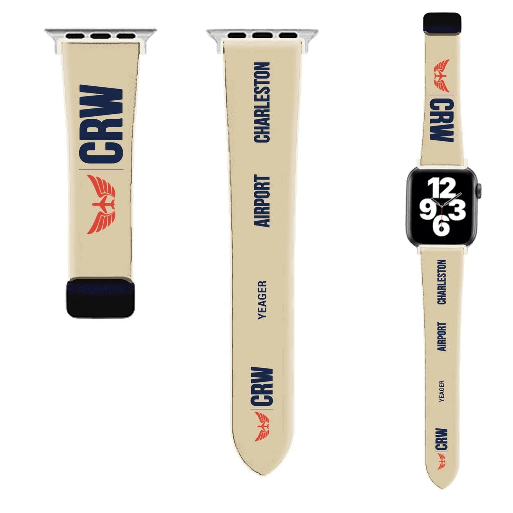WBV6 | Yeager Airport CRW — Charleston | Beige (Magnetic Band)